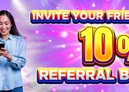 Invite Your Friends Get 10% Referral Bonus